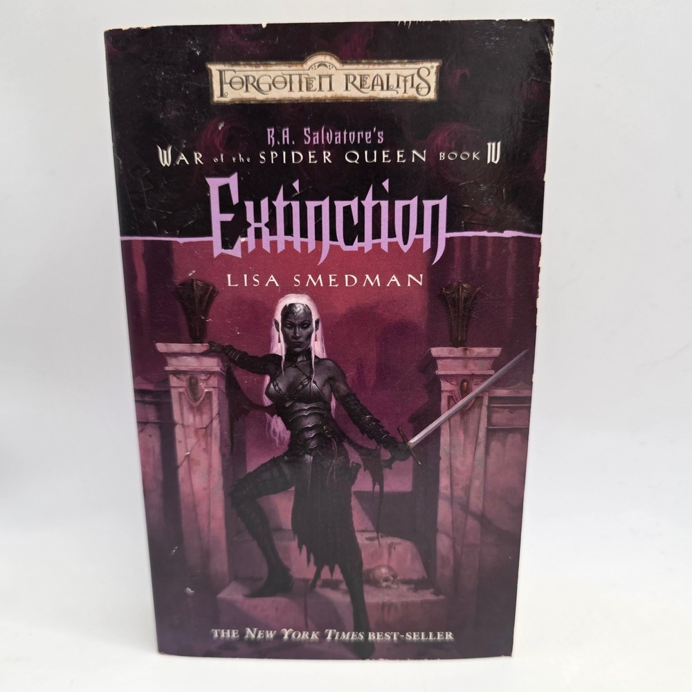 Forgotten Realms Extinction War of the Spider Queen IV Lisa Smedman D&D Novel